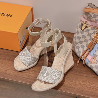 SANDALIA DE CUÑA MAIA LOUIS VUITTON