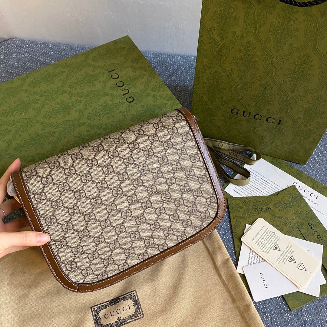 Bolso de hombro Gucci Horsebit 1955 GUCCI - Imagen 4