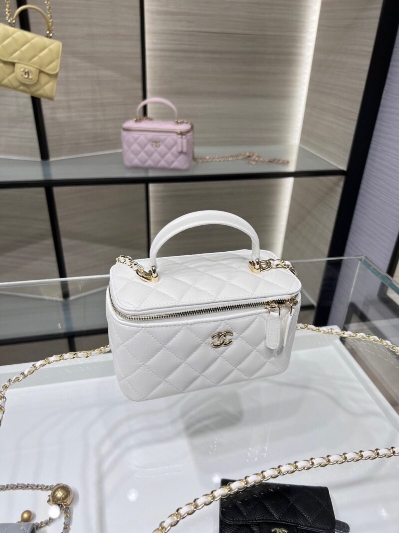 Vanity case con cadena Chanel - Imagen 2