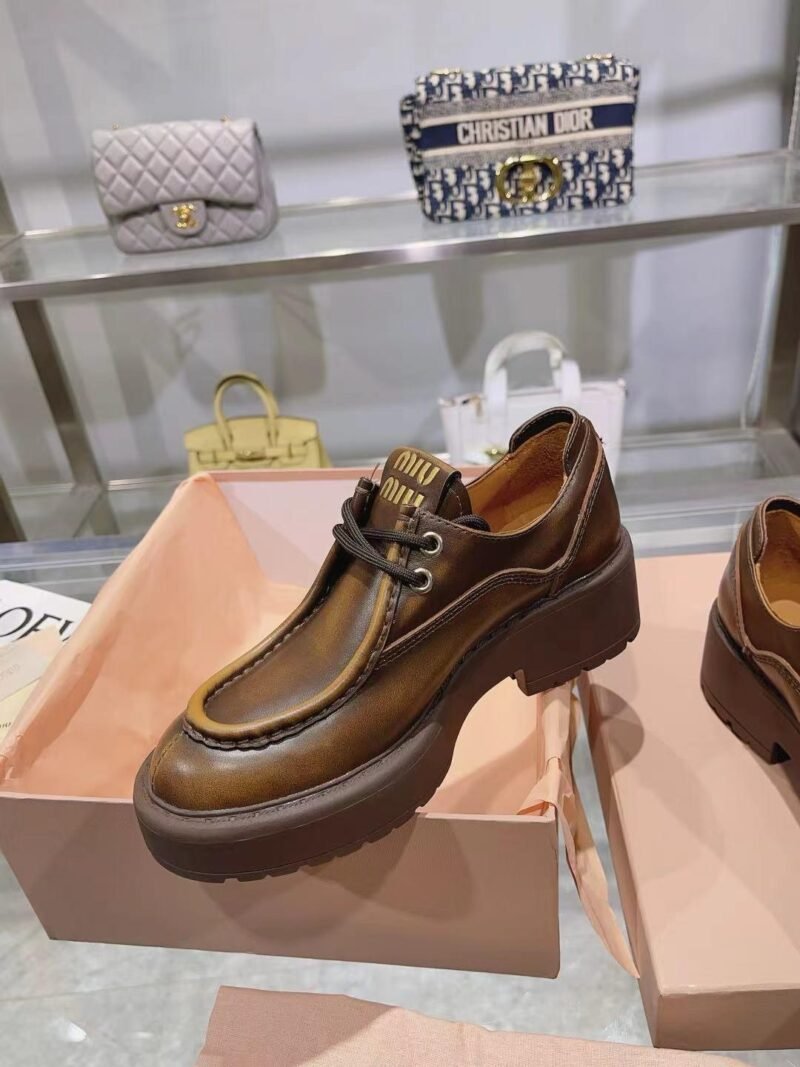 Zapato Laced Fumé Miu Miu - Imagen 4