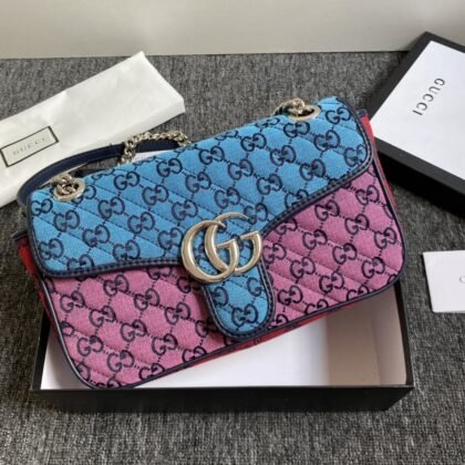 Bolso de hombro GG Marmont Multicolor