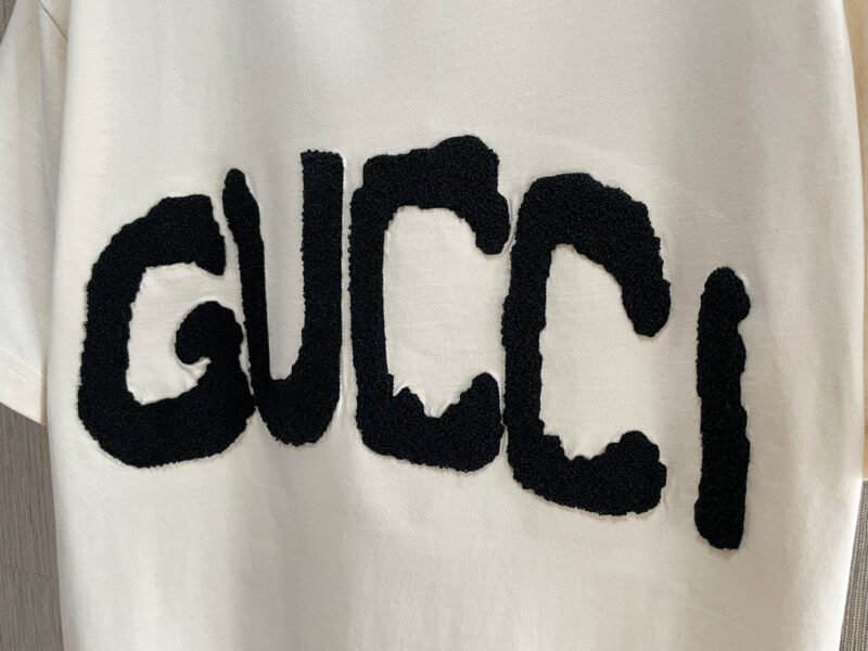 Camiseta de punto de algodón x GUCCI - Imagen 3