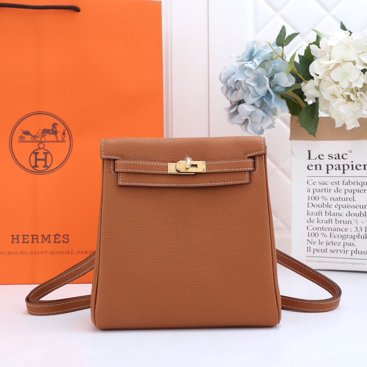 mochila Kelly Ado Hermès