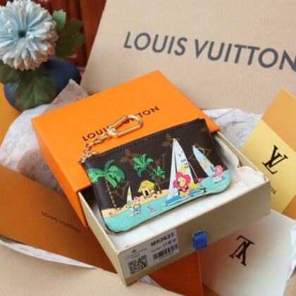 Monedero con llavero Louis Vuitton