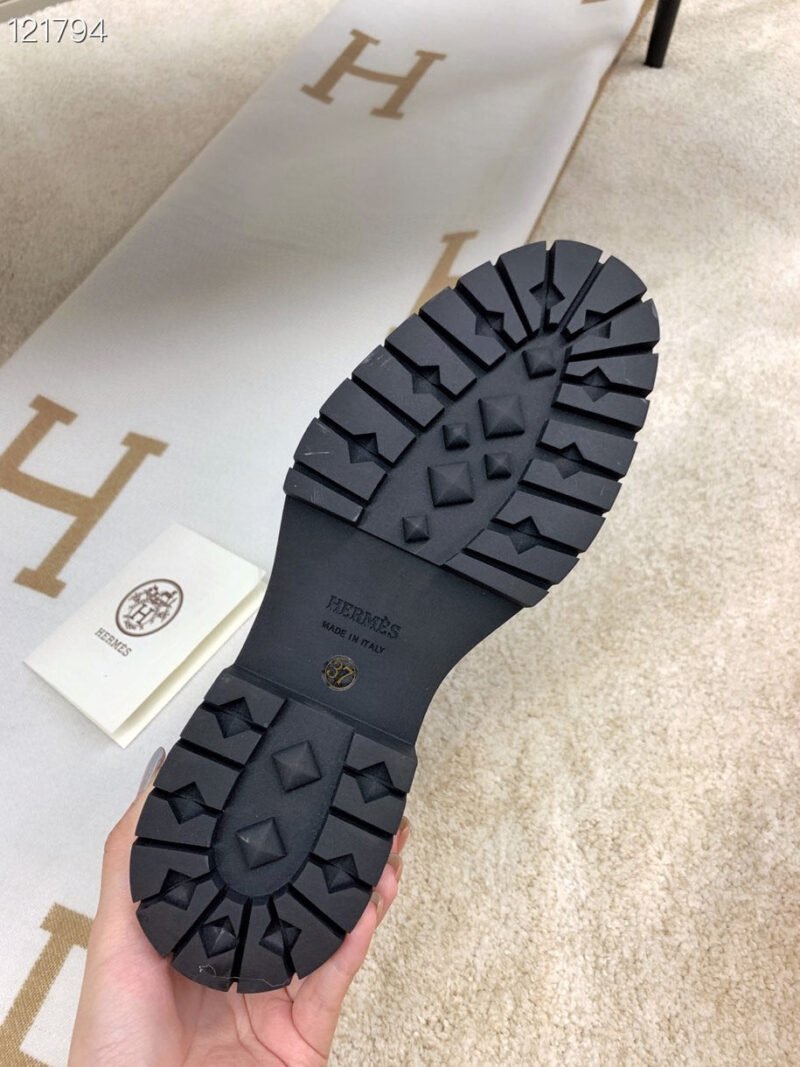 Botines de cuero HERMES - Imagen 9