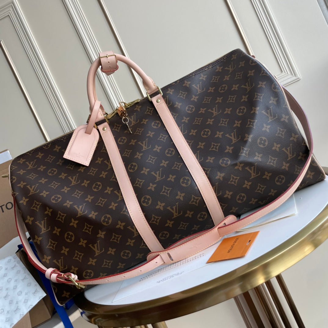 Bolso Keepall 55 con bandolera Louis Vuitton