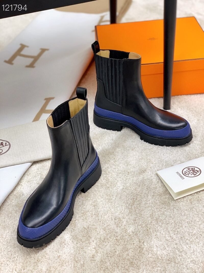 Botines de cuero HERMES - Imagen 3
