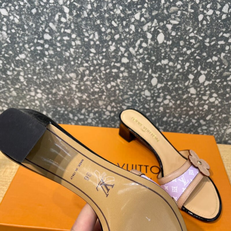 SANDALIA DE TACON LOUIS VUITTON - Imagen 8