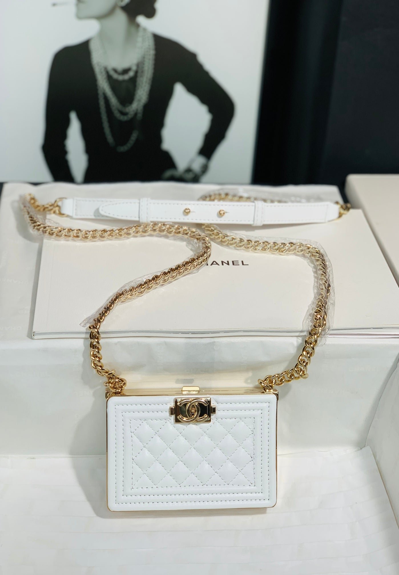 Bolso Minaudiére boy Chanel