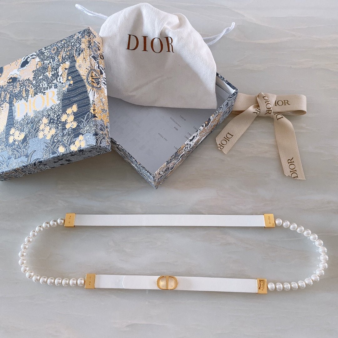 Cinturón Dior Caro Pearls DIOR