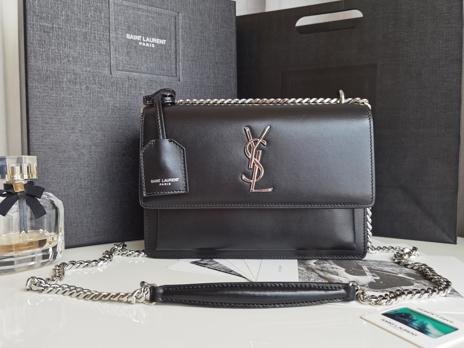 BOLSO DE CADENA SUNSET YSL