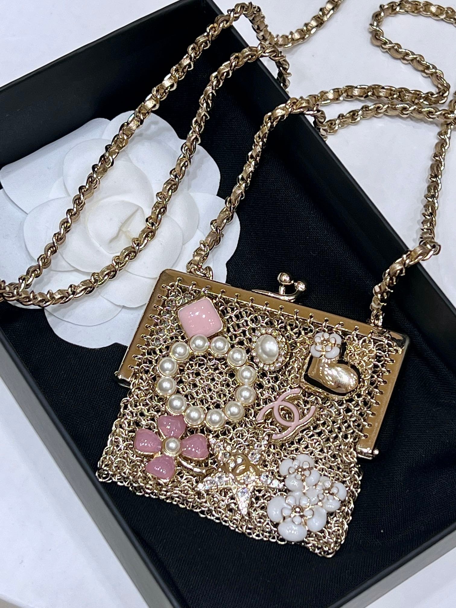 Bolso de mano con cadena Chanel