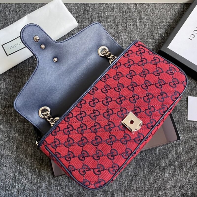 Bolso de hombro GG Marmont Multicolor - Imagen 7