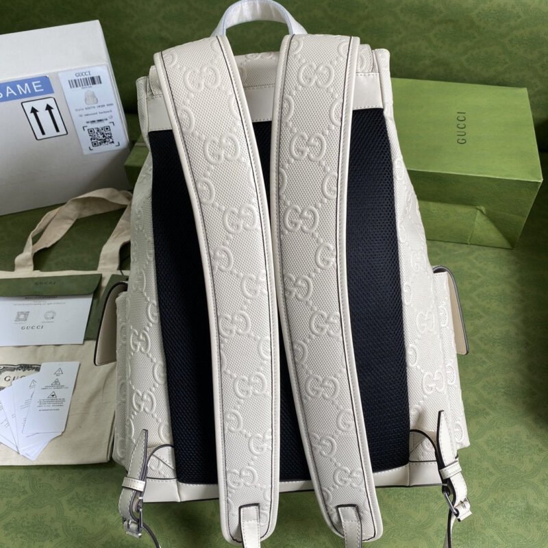 Mochila con GG en relieve GUCCI - Imagen 3