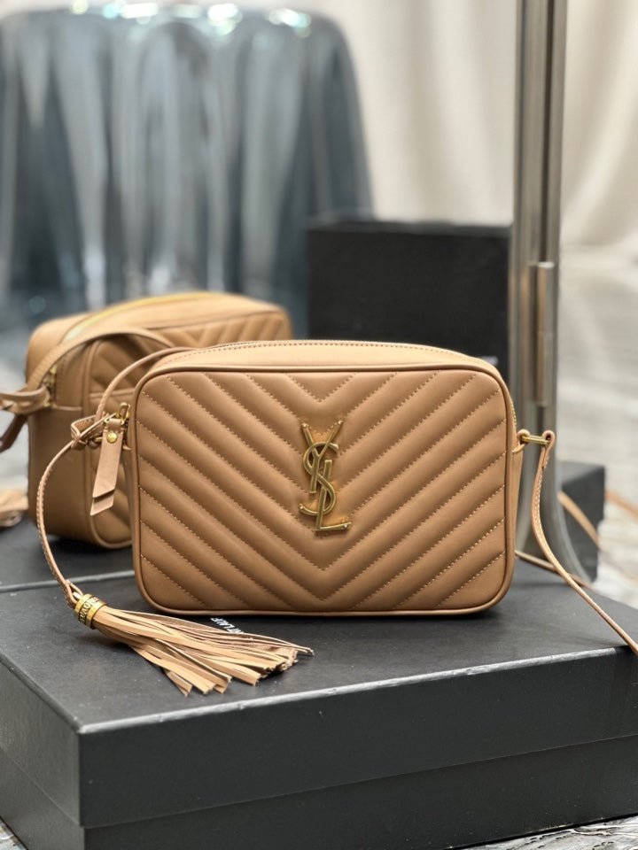 Bolso cámara Lou de piel YSL