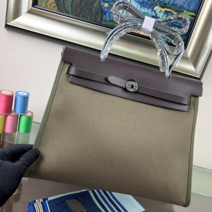 BOLSO HERBAG DE LONA - HERMES