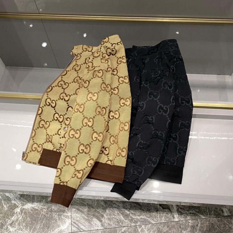 Chaqueta de lona con jumbo GG GUCCI - Imagen 2