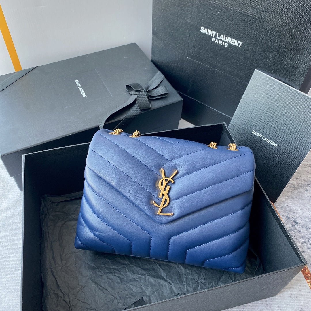 BOLSO LOULOU DE ANTE ACOLCHADO YSL