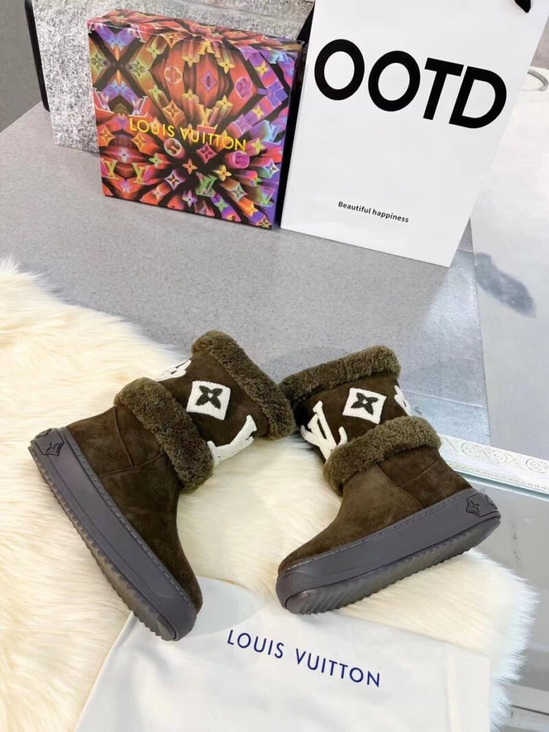 Botín Plano Snowdrop Louis Vuitton - Imagen 7