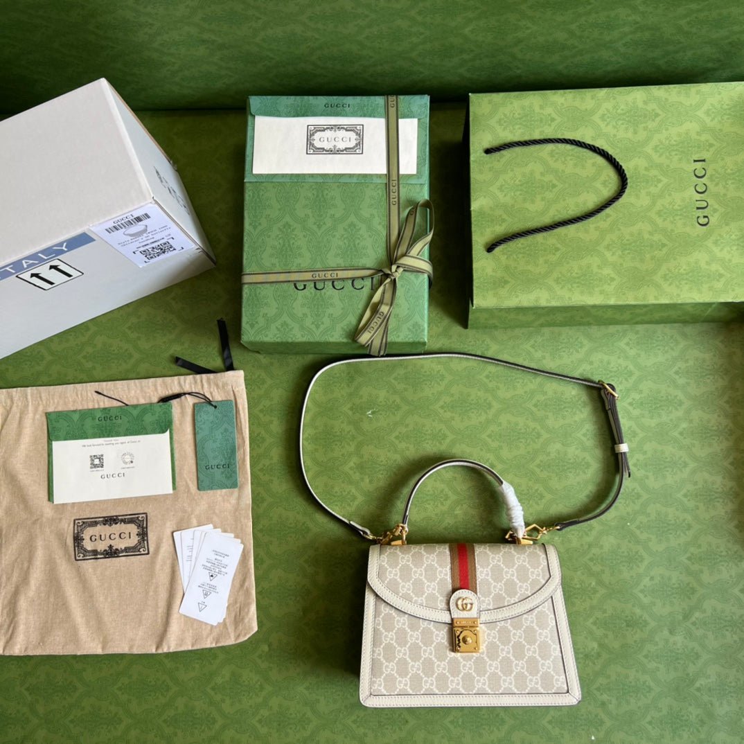 Bolso de mano Ophidia con GG pequeño GUCCI