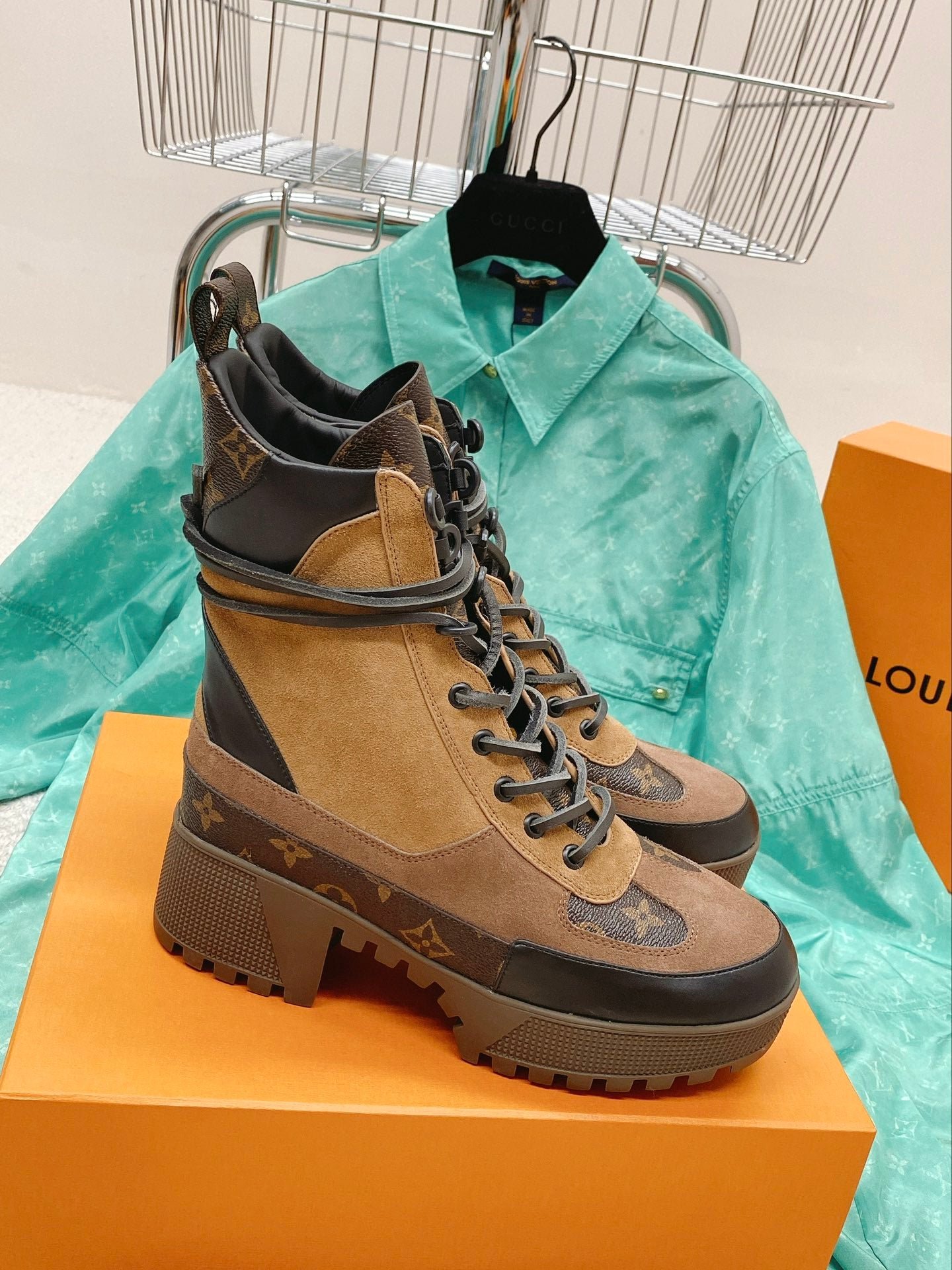 Bota de Desierto Laureate Louis Vuitton