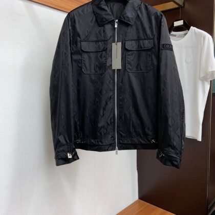 Chaqueta estampada con logo DIOR