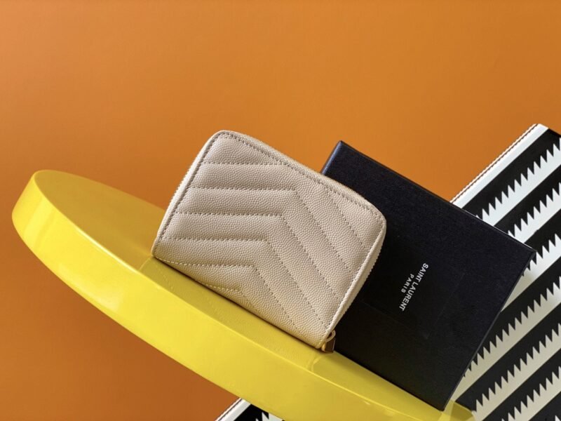 Copia de Cartera Monogram Compact de piel SAINT LAURENT - Imagen 2