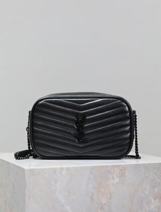 Bolso Lou mini de piel acolchada YSL