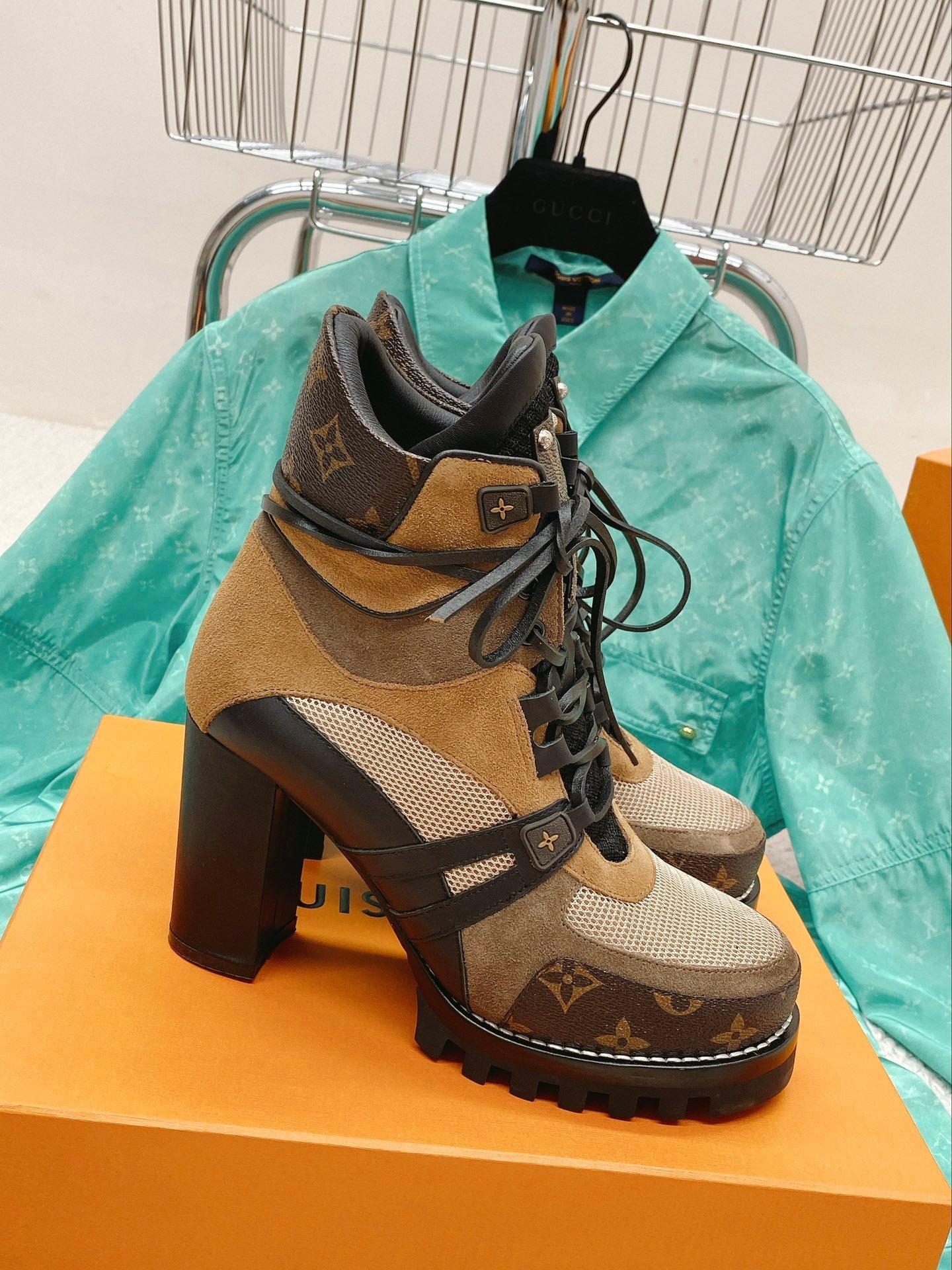 Bota de Desierto Laureate Tacón Louis Vuitton