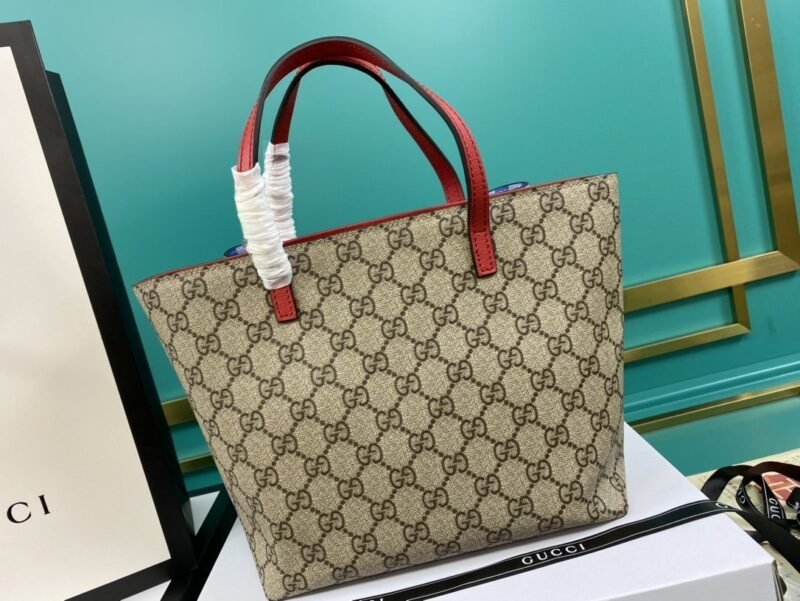 Tote Infantil GG con Lazo de Cuadros GUCCI - Imagen 24