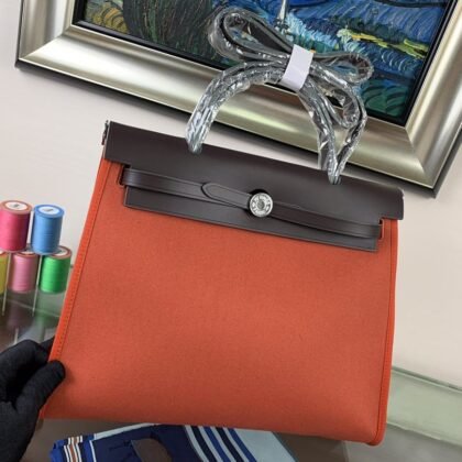 BOLSO HERBAG DE LONA - HERMES