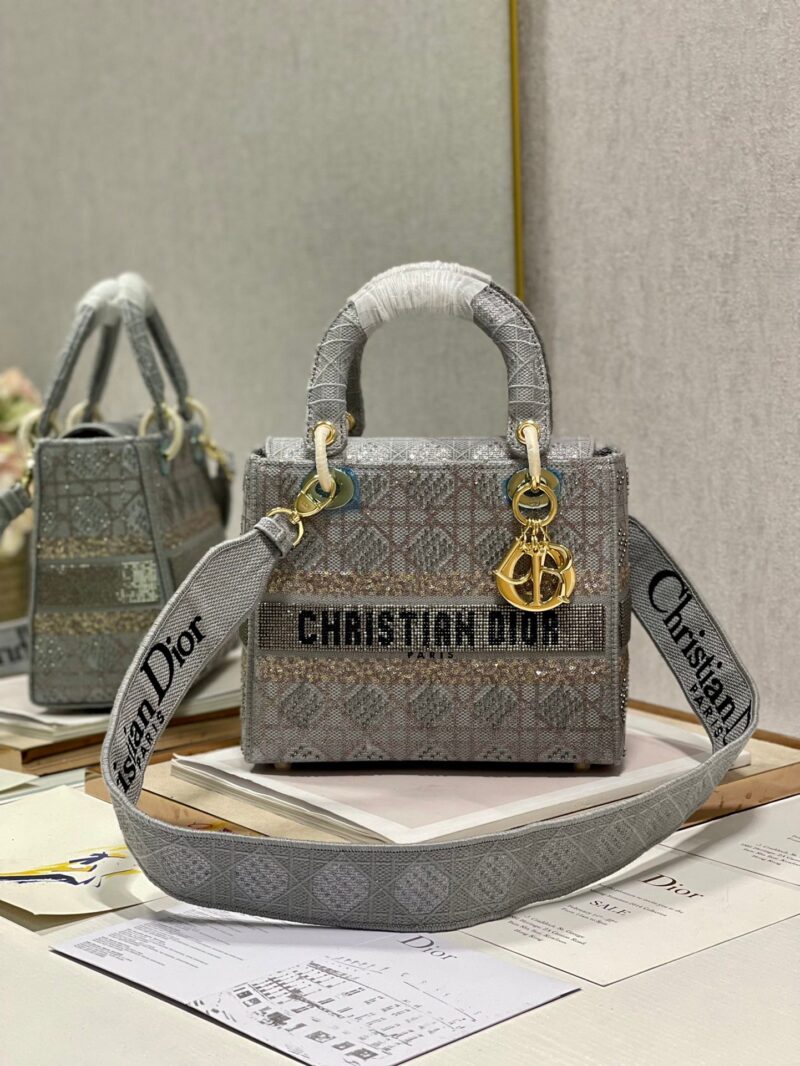 Bolso mediano Lady D-Lite DIOR
