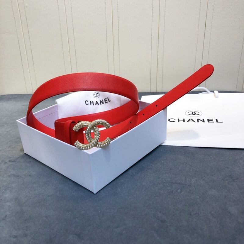 Cinturón de piel CHANEL - Imagen 3