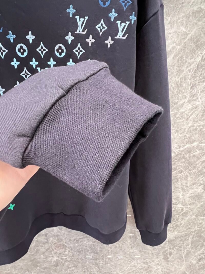 Sudadera de algodón bordada LOUIS VUITTON - Imagen 8