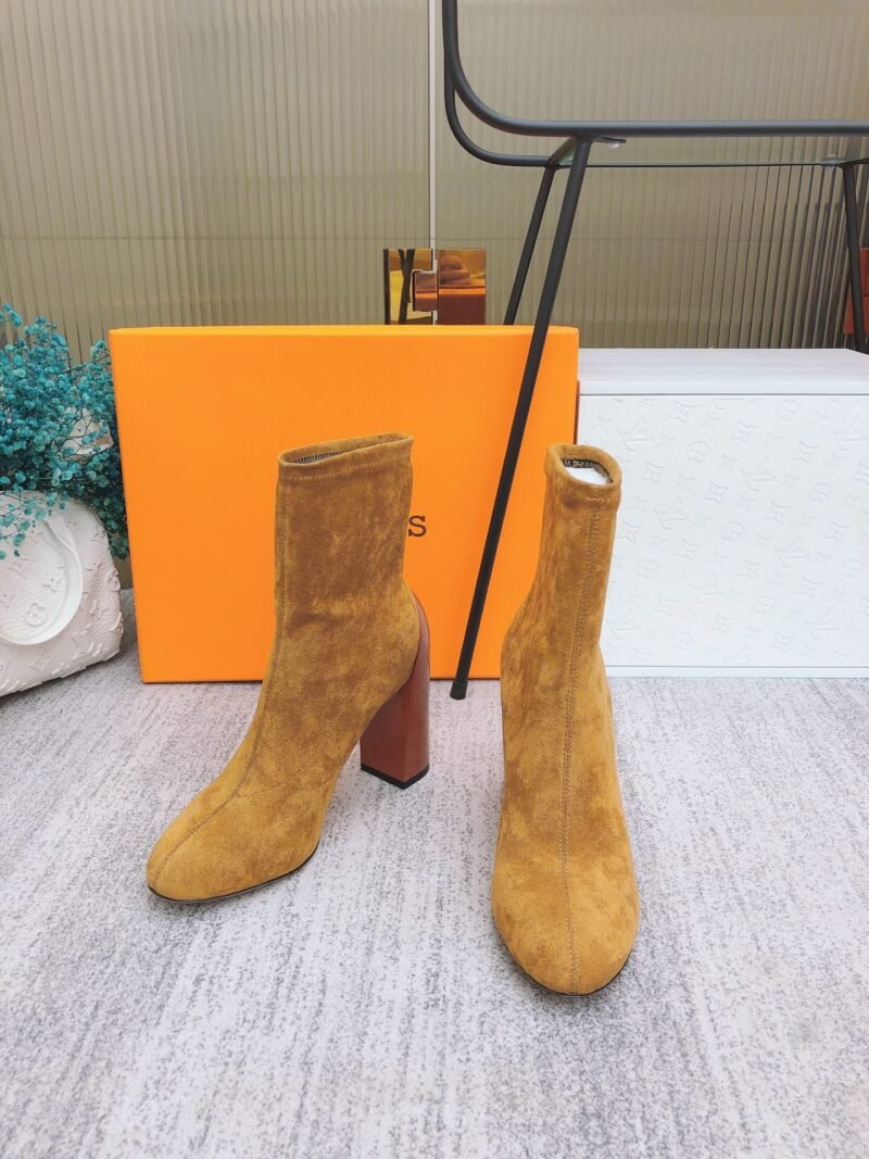 Botines con tacón HERMES - Imagen 6