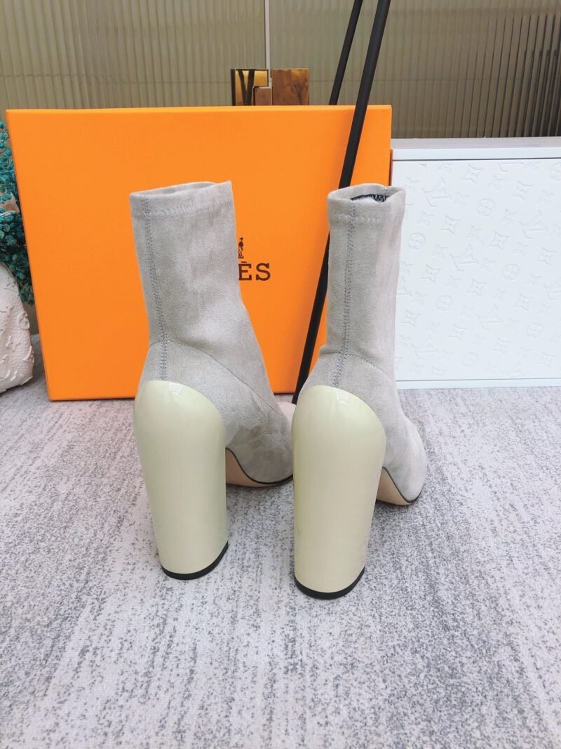 Botines con tacón HERMES - Imagen 6
