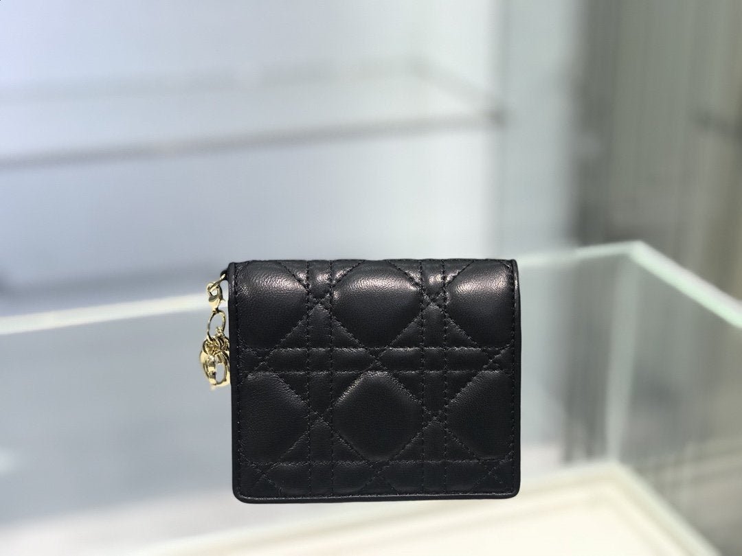 TARJETERO LADY DIOR CON SOLAPA - KJ PLUS