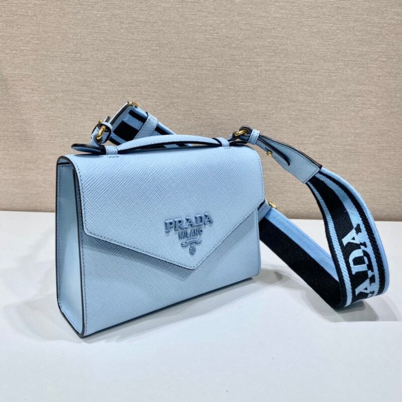 Bolso de piel Saffiano Monochrome PRADA - Image 2