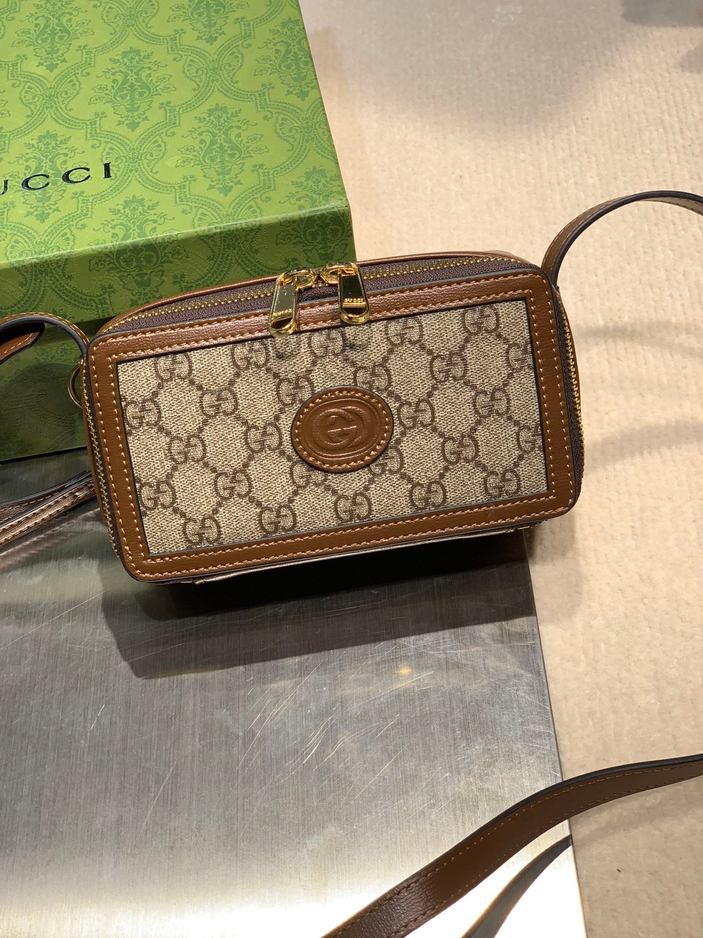 Bolso de hombro ophidia Gucci