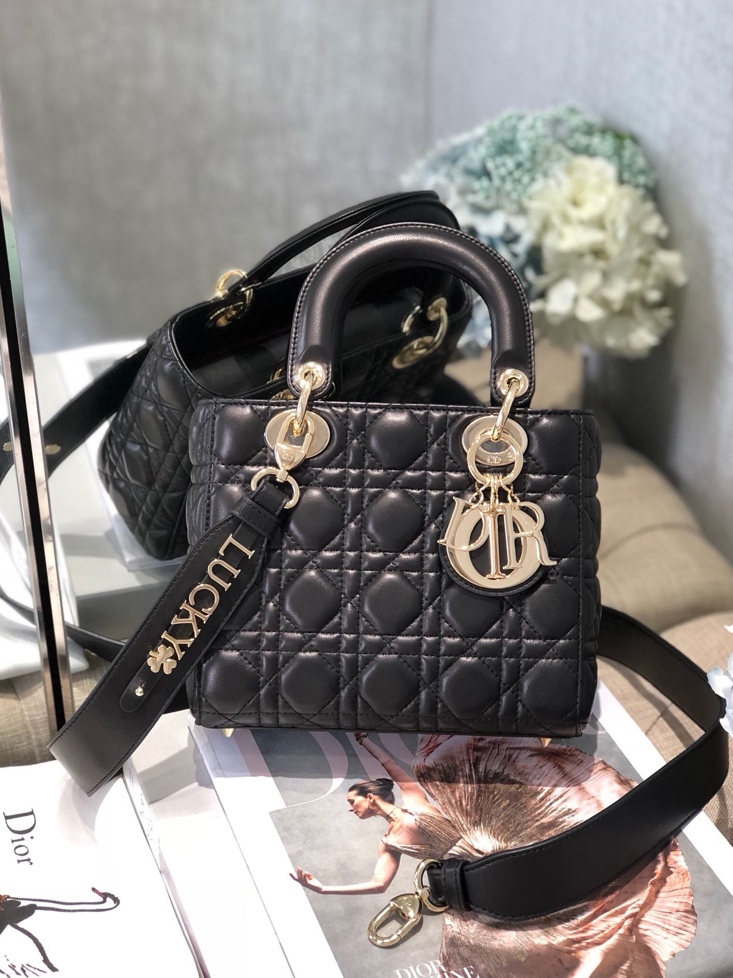 Bolso pequeño Lady Dior My ABCDior