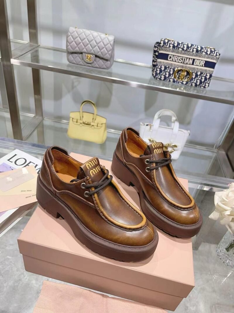Zapato Laced Fumé Miu Miu