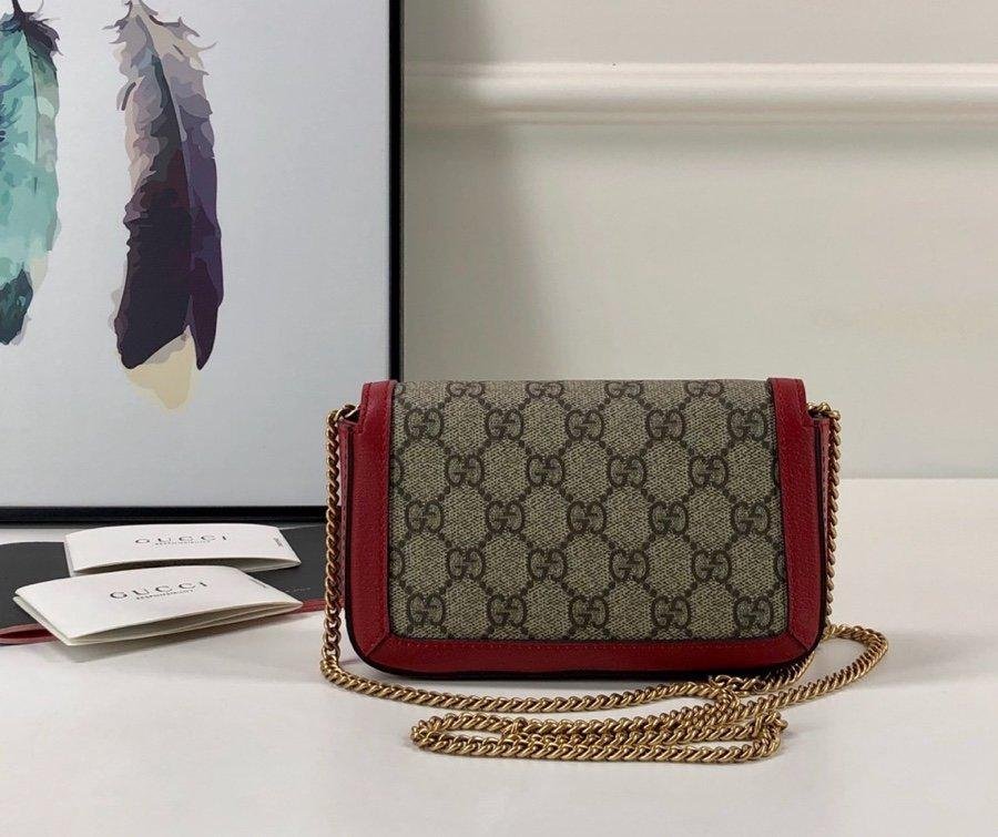 Microbolso GG Supreme de piel GUCCI - Imagen 7