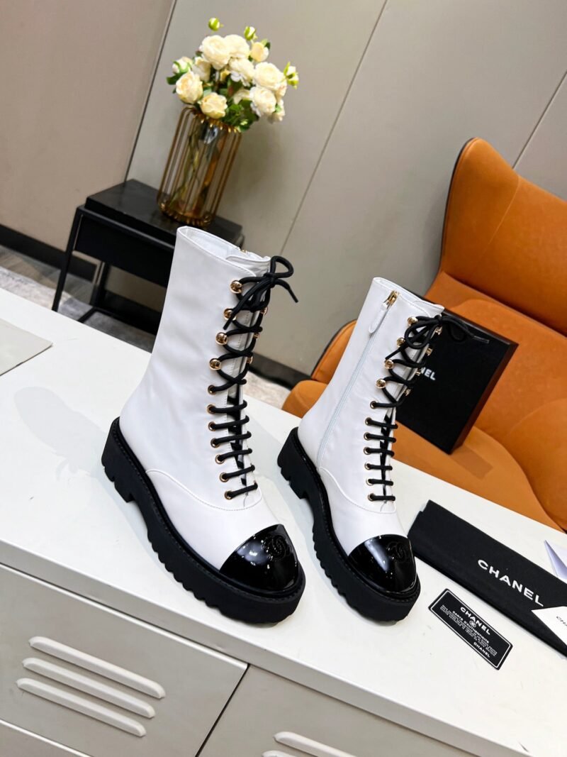 Botines de cordón Chanel