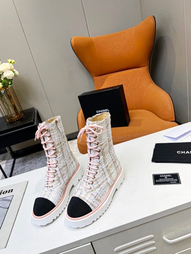 Botines de cordón Chanel - Imagen 3