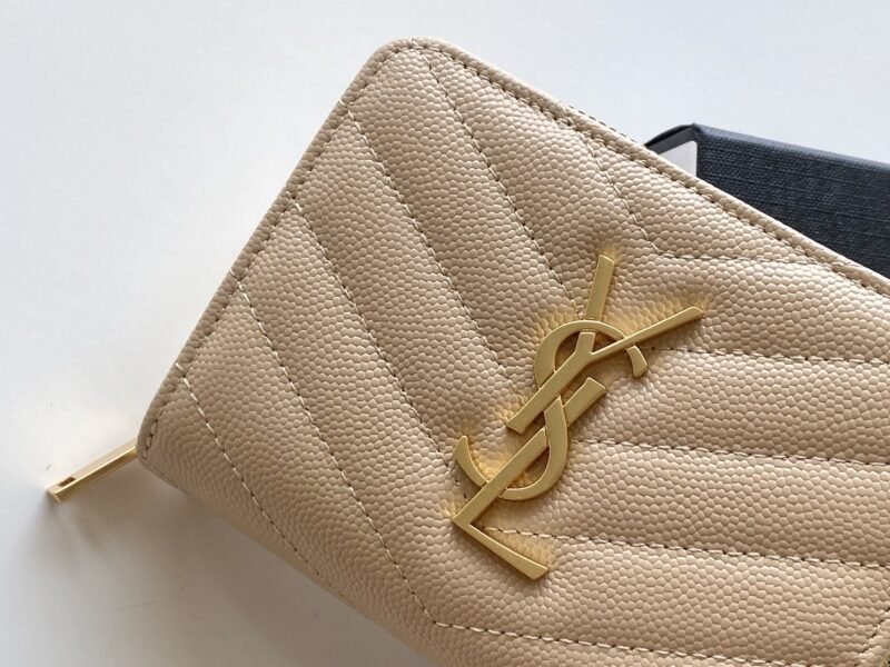 Copia de Cartera Monogram Compact de piel SAINT LAURENT - Imagen 5