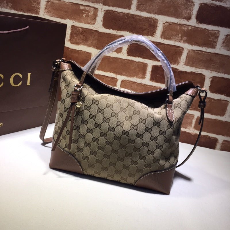 Canvas Bree Satchel GUCCI