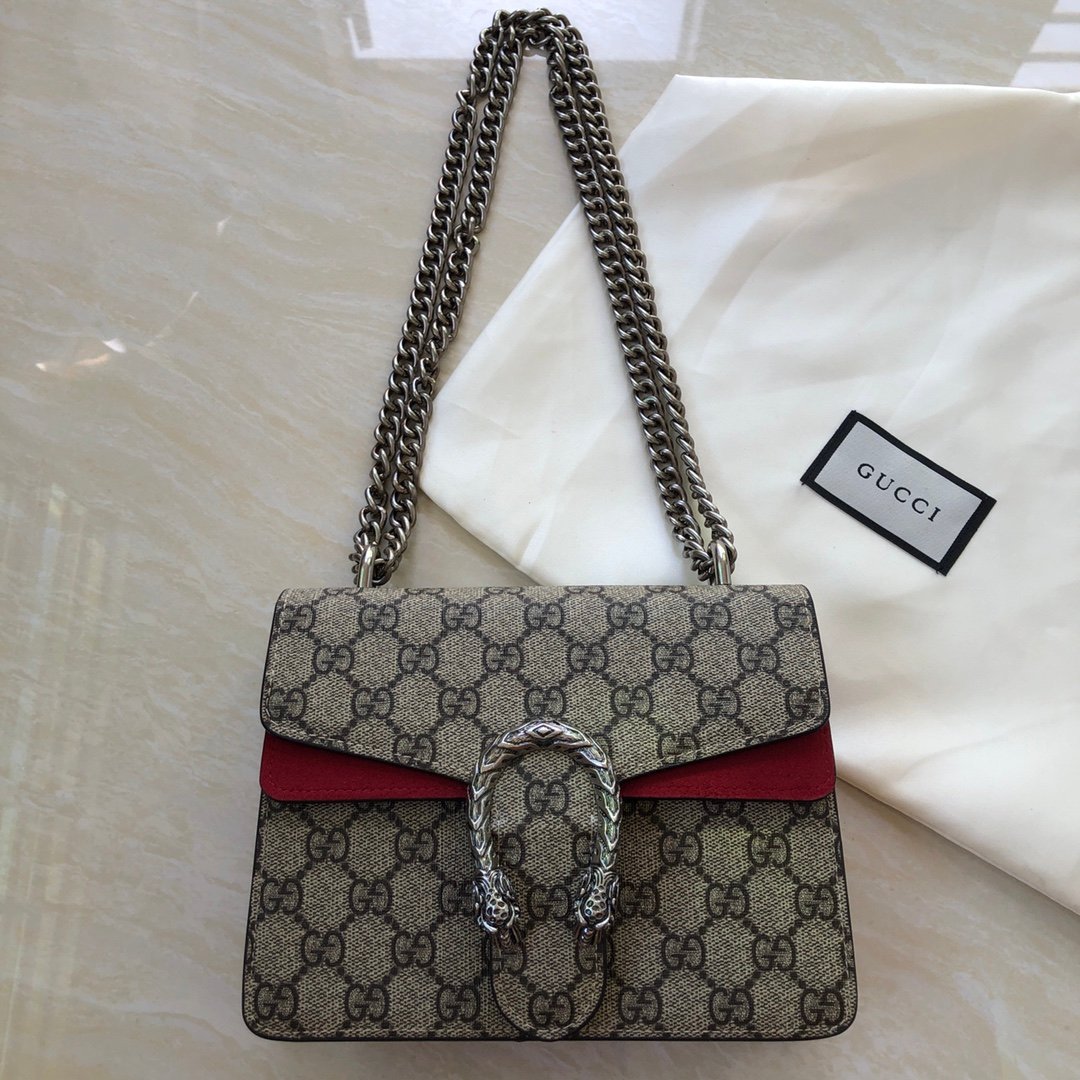 Minibolso de hombro Dionysus GG Supreme GUCCI