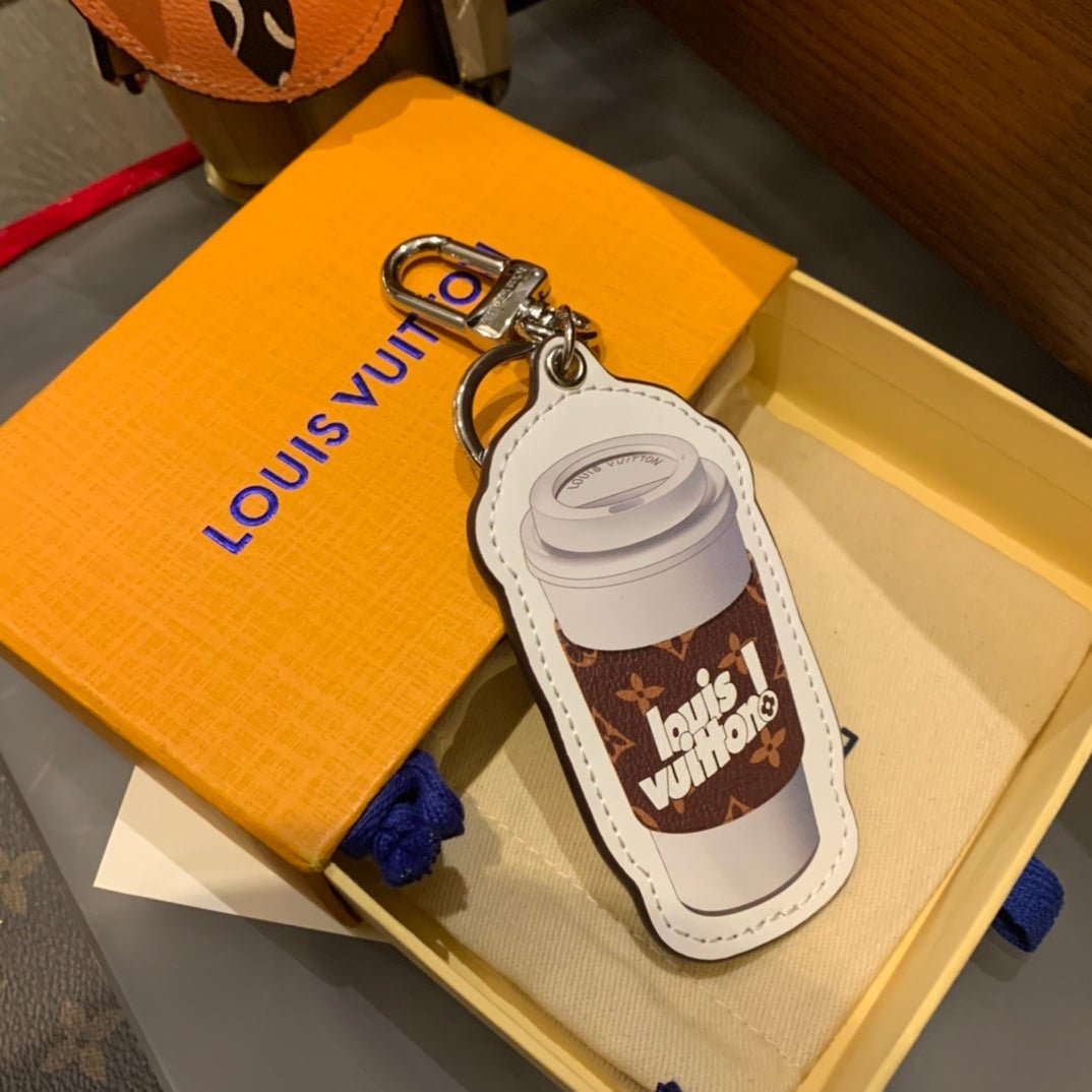 Colgante y llavero vaso monograma Louis Vuitton