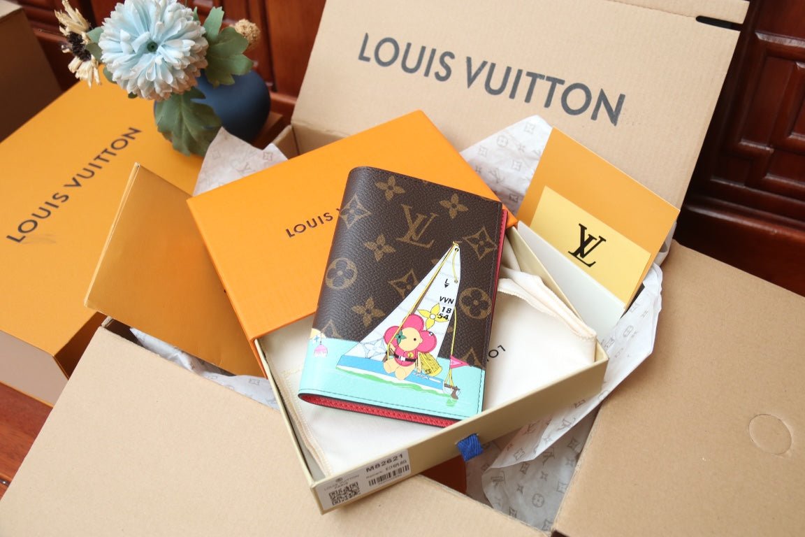 Funda de pasaporte Louis Vuitton