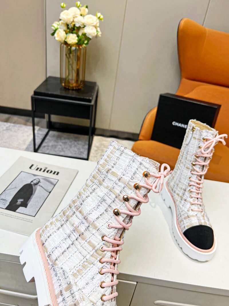 Botines de cordón Chanel - Imagen 7